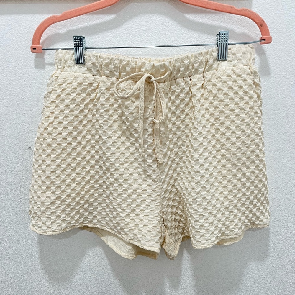 Textured Shorts/Tank Set